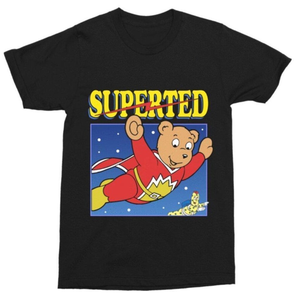 Superted Retro 80S Cartoon Unisex T-Shirt 248